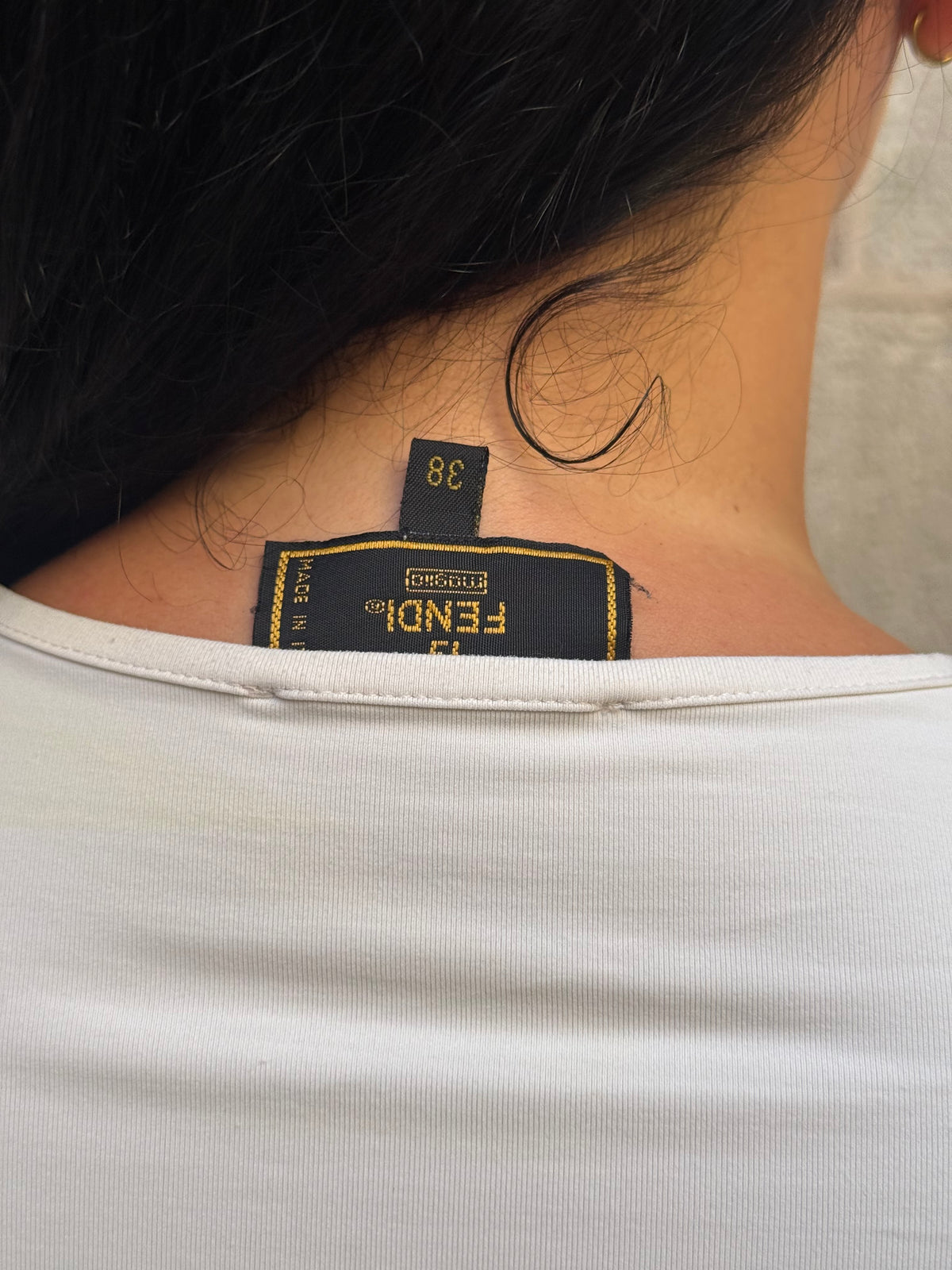 Fendi Fitted T-Shirt