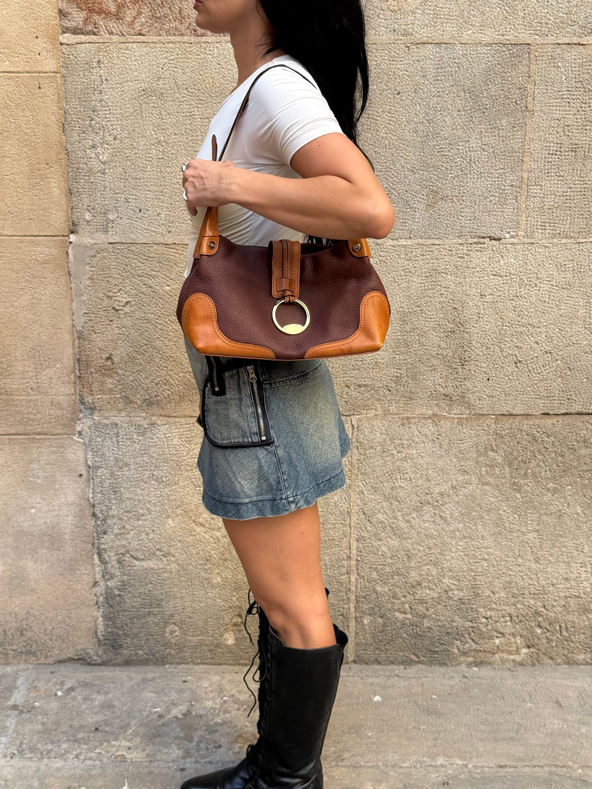 Mess Sixty Denim Mini Skirt (replica)