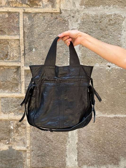 Francesco Biasia Leather Tote Bag