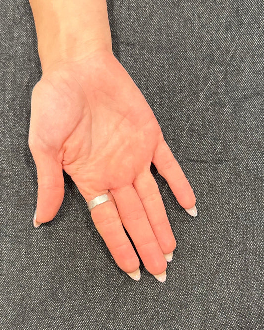 Curated vintage silver ring