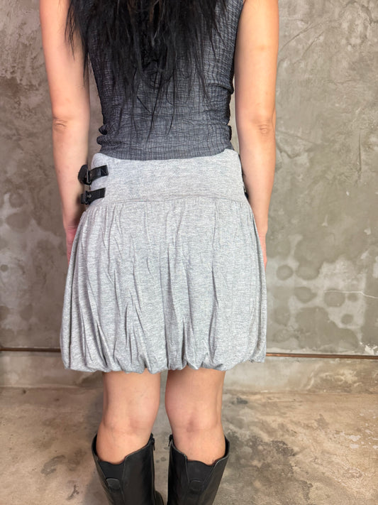 Grey Balloon Skirt