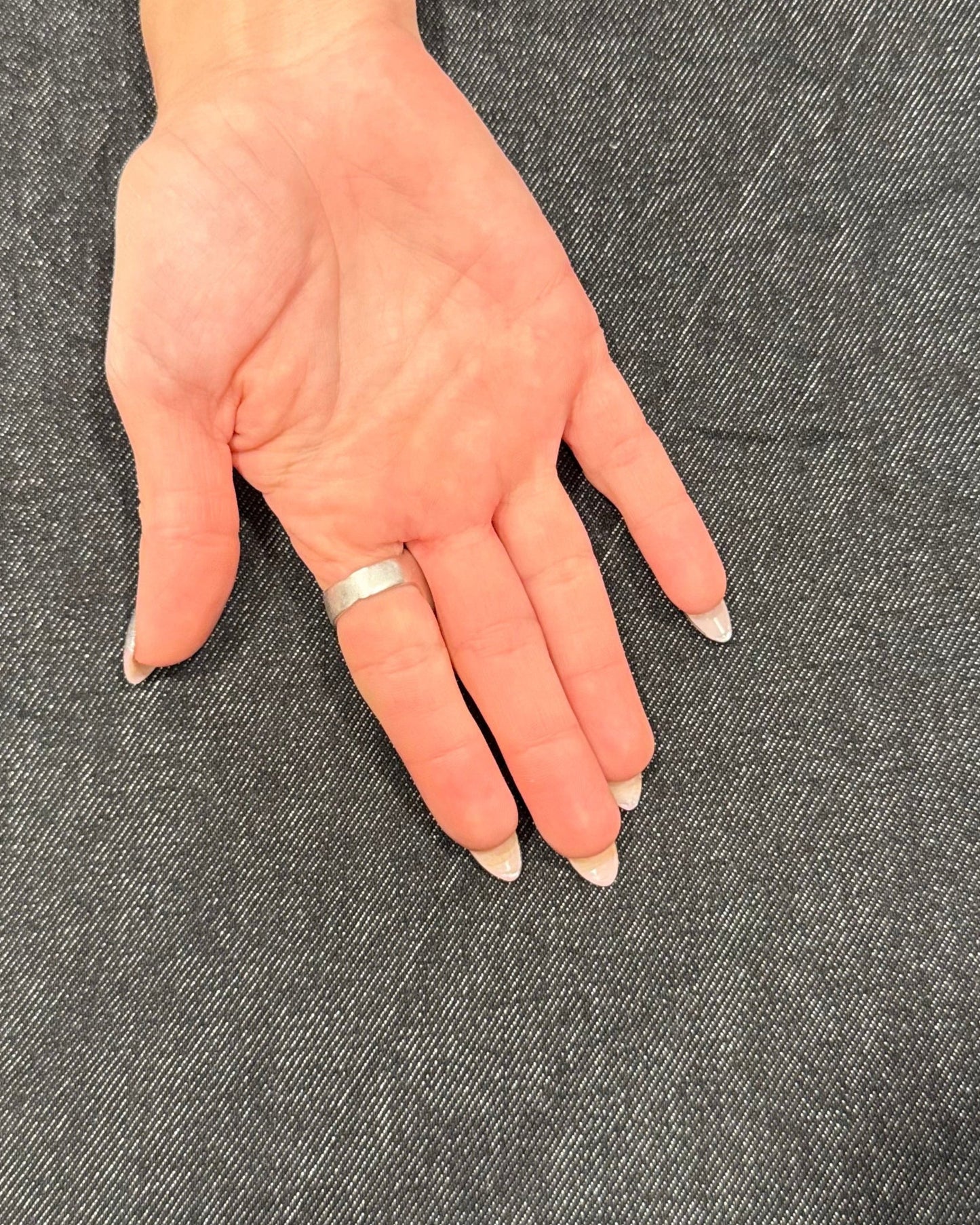 Curated vintage silver ring
