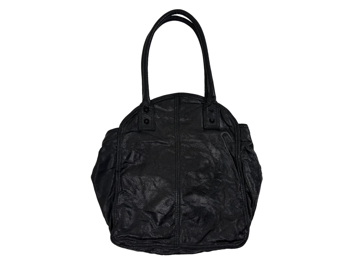 Diesel Vintage Black Leather Shoulder Bag