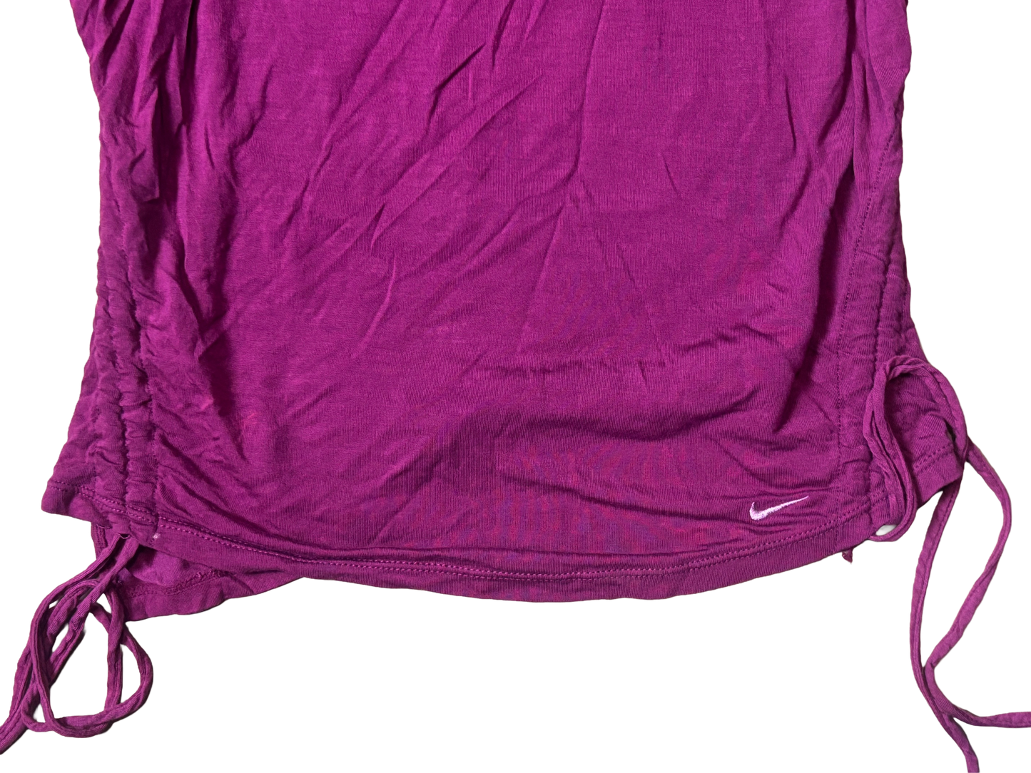 Nike Magenta Long Sleeve Adjustable Top