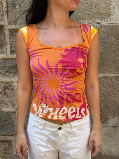 Custo Barcelona Graphic Print Top