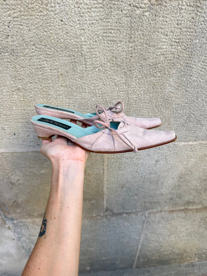 Lola Tokio Suede Mules – EU 37