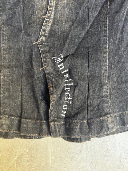 Vintage Rework Denim Halter Top