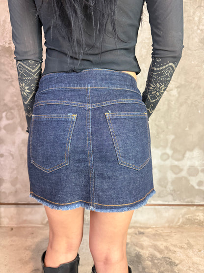 Denim Mini Skirt