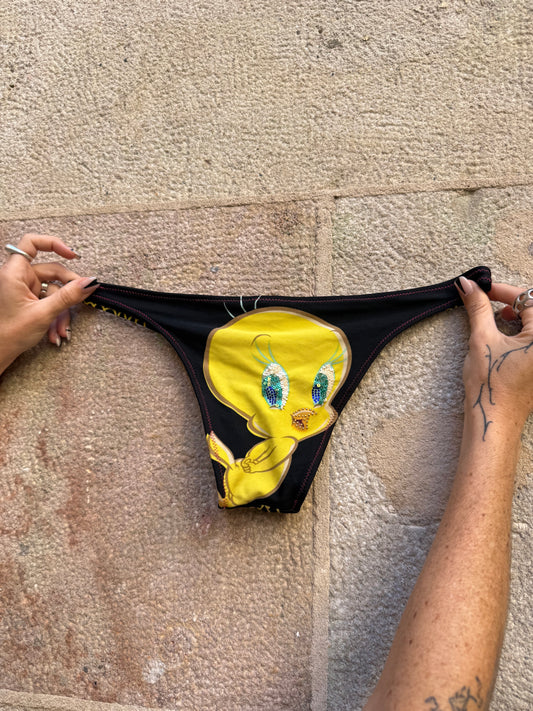 Tweety Embellished Bikini Set – Size S