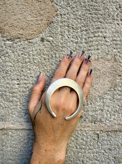 Curated vintage silver ring