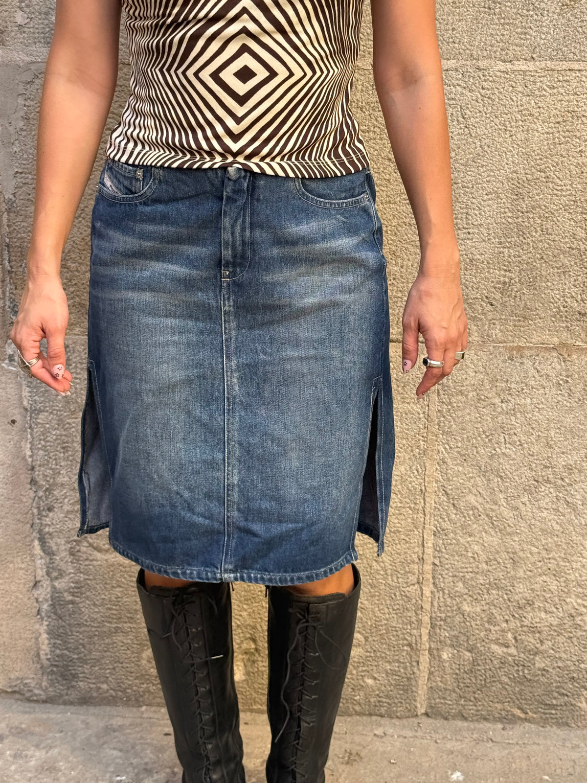 Diesel Vintage Denim Skirt