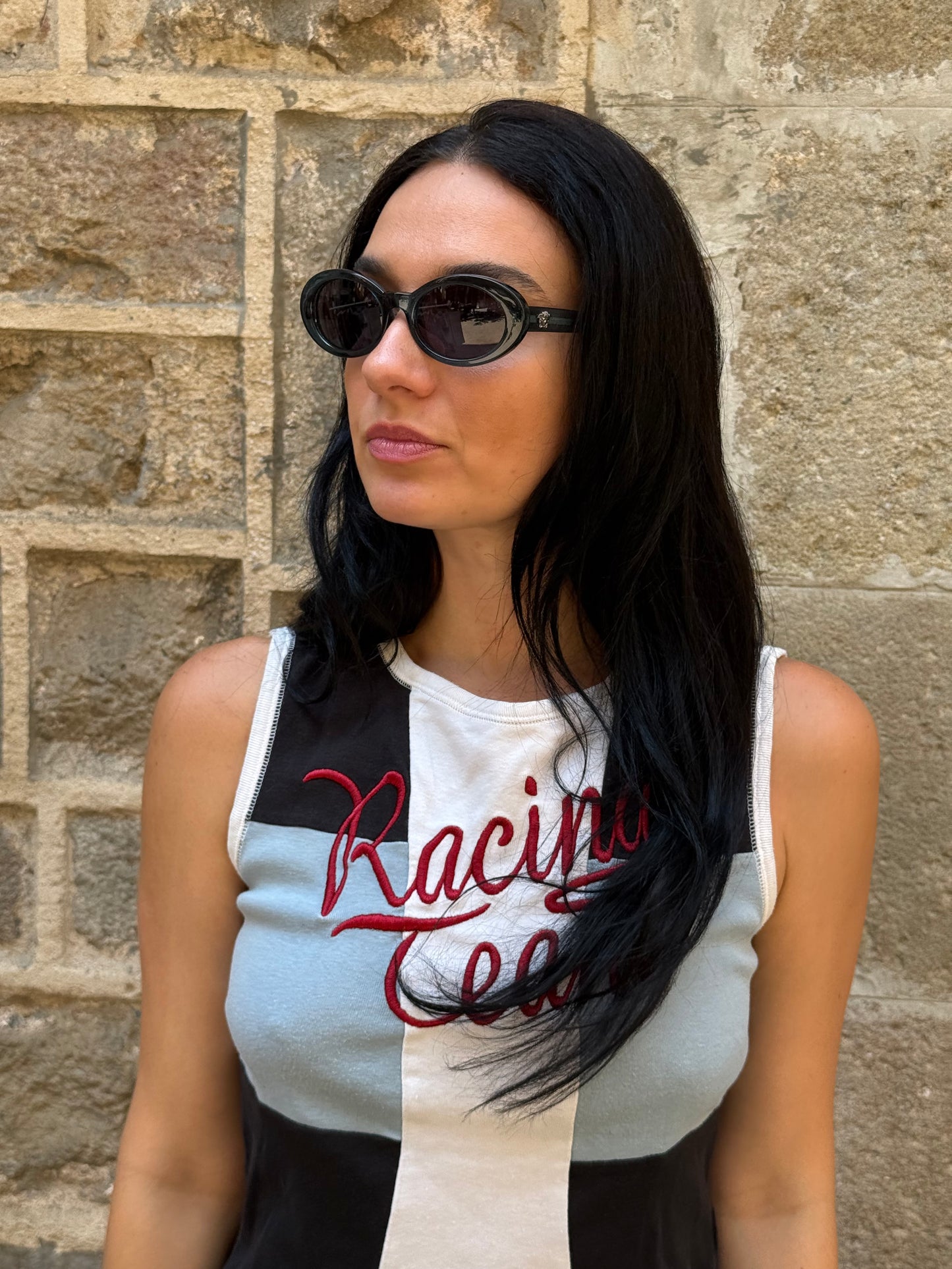 Versace Medusa Oval Sunglasses
