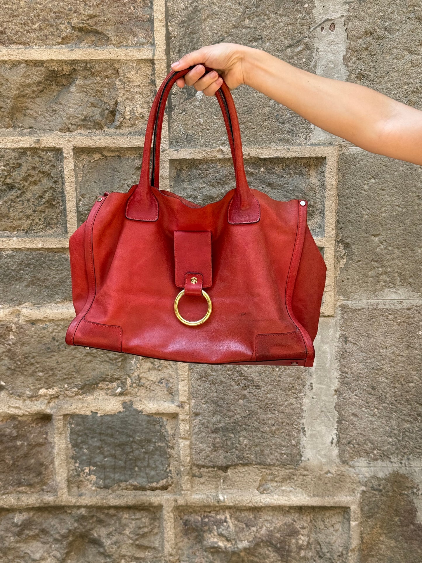 Secquoia Leather Tote Bag