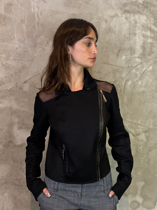 Roberto Cavalli Black Angel Wings Knit Top