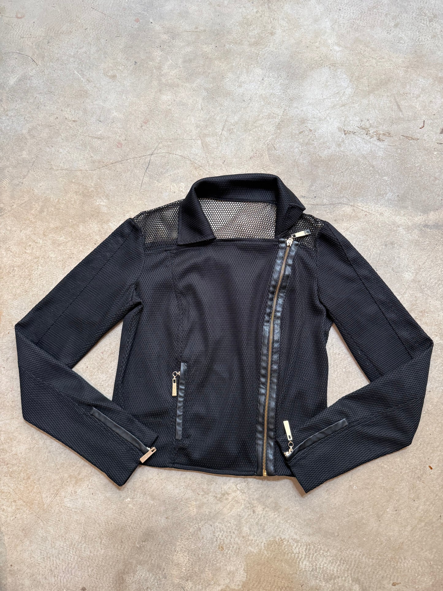 Roberto Cavalli Black Angel Wings Knit Top