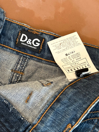 Vintage Dolce & Gabbana D&G Denim Mini Skirt