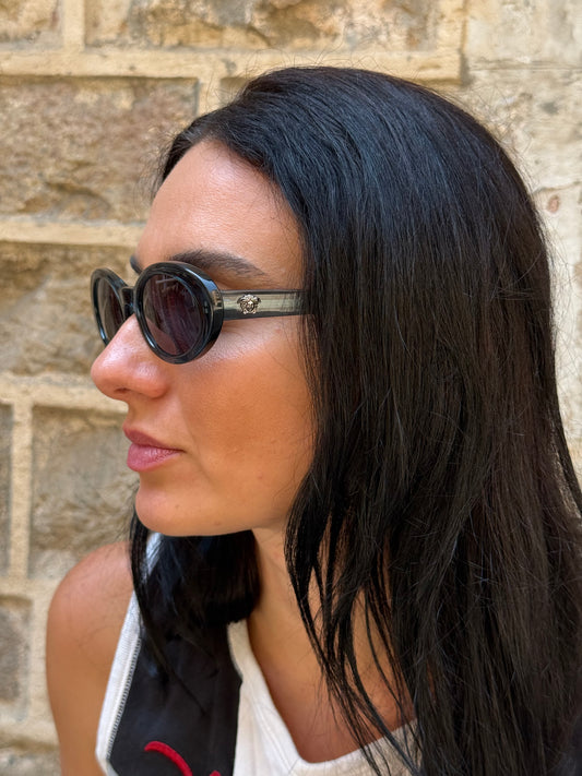 Versace Medusa Oval Sunglasses