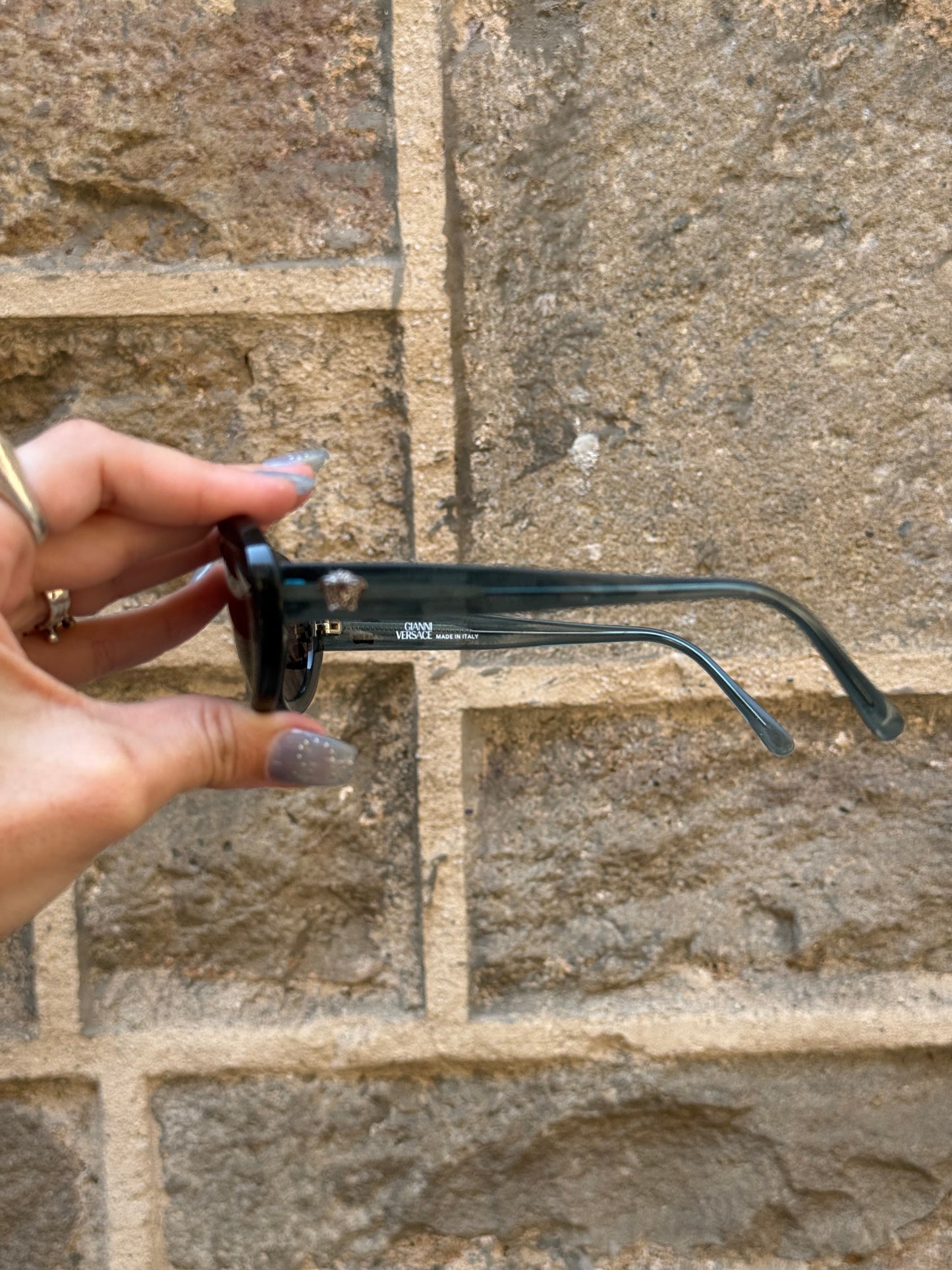 Versace Medusa Oval Sunglasses