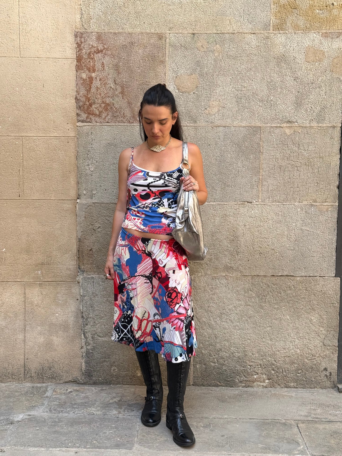 Set - Italian Designer Printed Co-Ord
