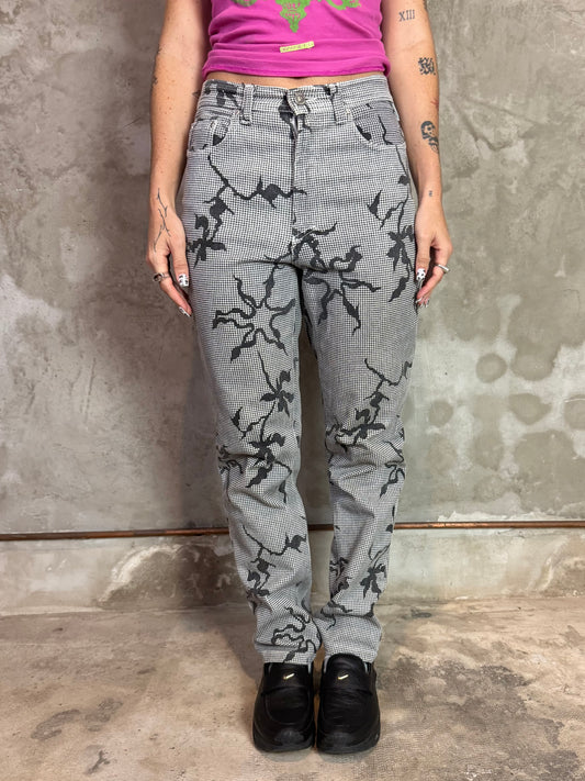 Versace Jeans Couture Printed Skinny Pants – Size 38