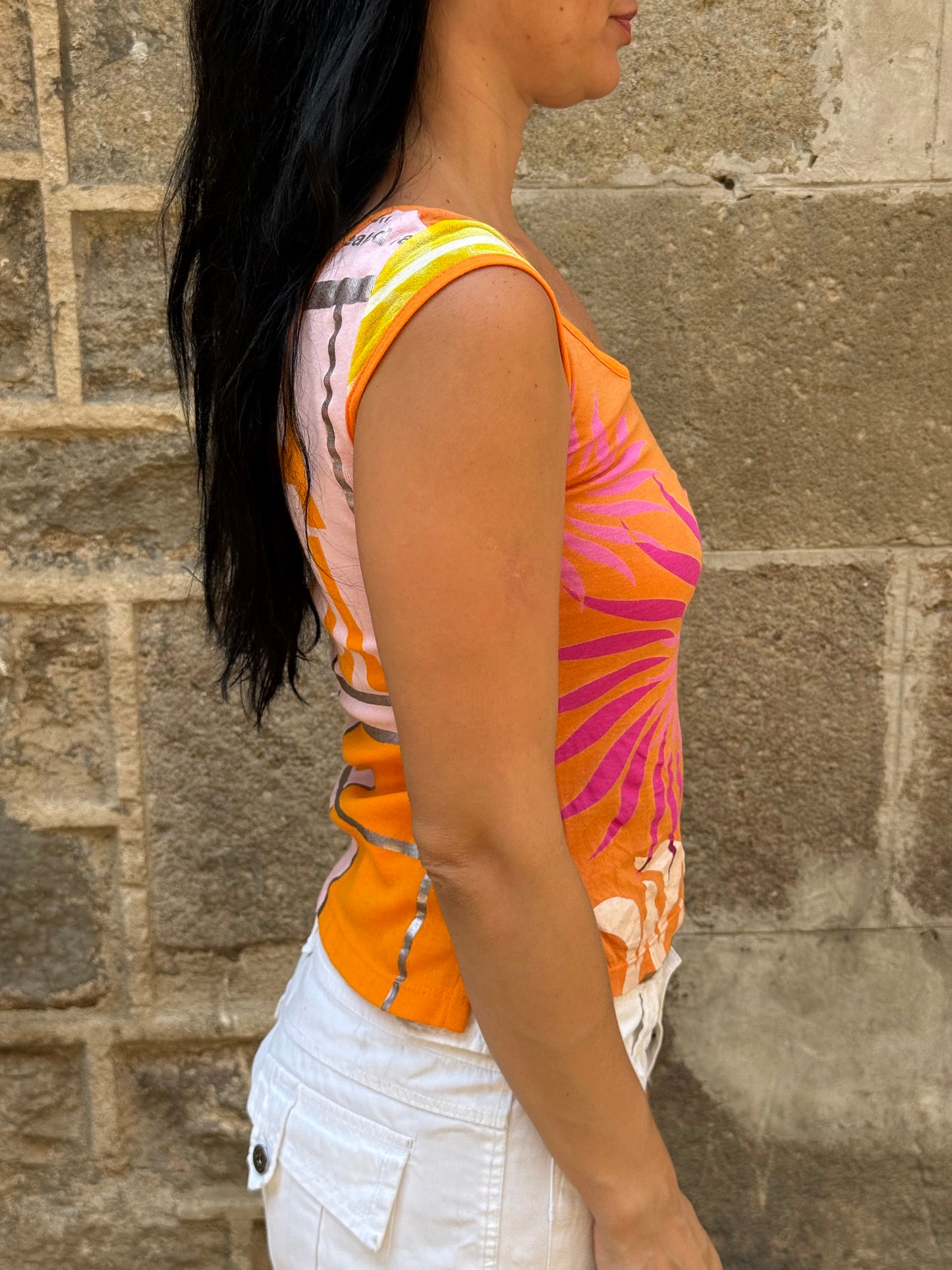 Custo Barcelona Graphic Print Top