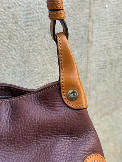 Balenciaga 2006 Vintage Ring Bag – Brown Leather