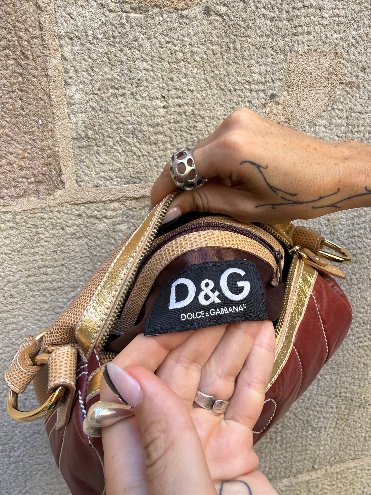 Dolce & Gabbana Leather Shoulder Bag