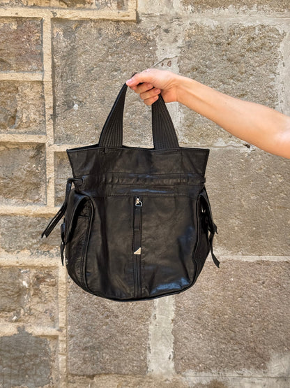 Francesco Biasia Leather Tote Bag