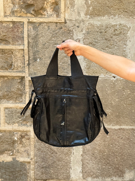 Francesco Biasia Leather Tote Bag