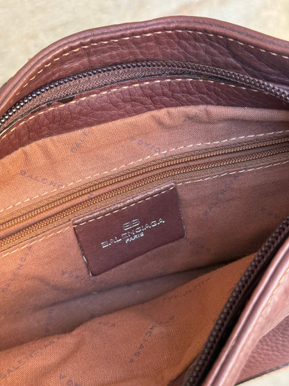 Balenciaga 2006 Vintage Ring Bag – Brown Leather