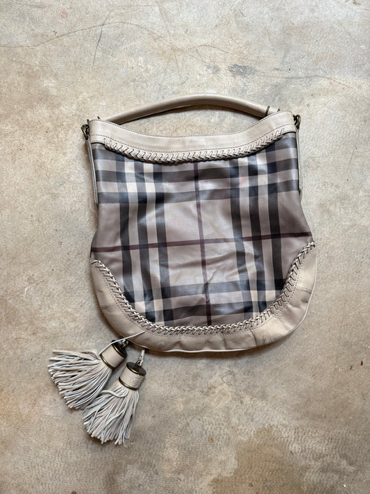 Burberry Tassel Shoulder Bag