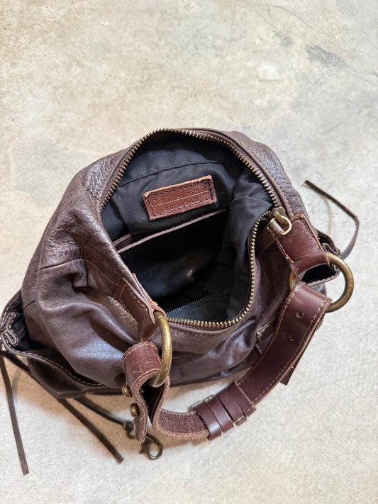Vintage Spanish Leather Shoulder Bag