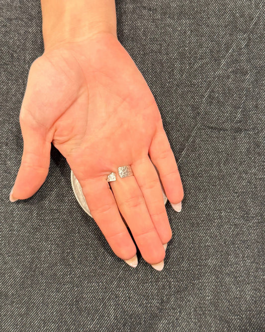 Curated vintage silver ring