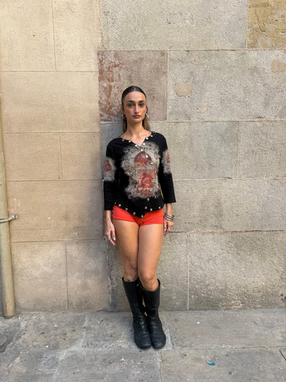 Armani Vintage Long Sleeve Top