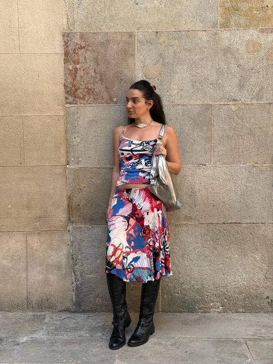 Set - Italian Designer Printed Co-Ord