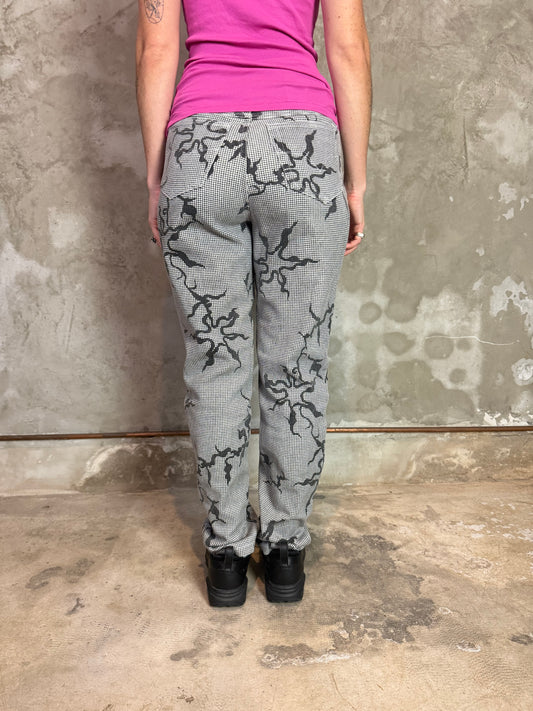 Versace Jeans Couture Printed Skinny Pants – Size 38