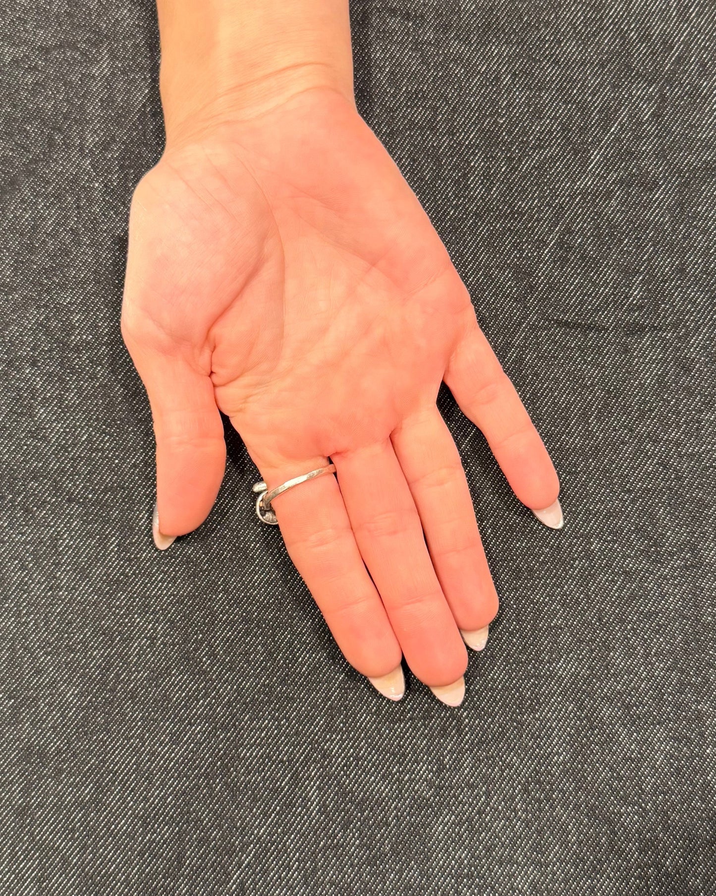 Curated vintage silver ring