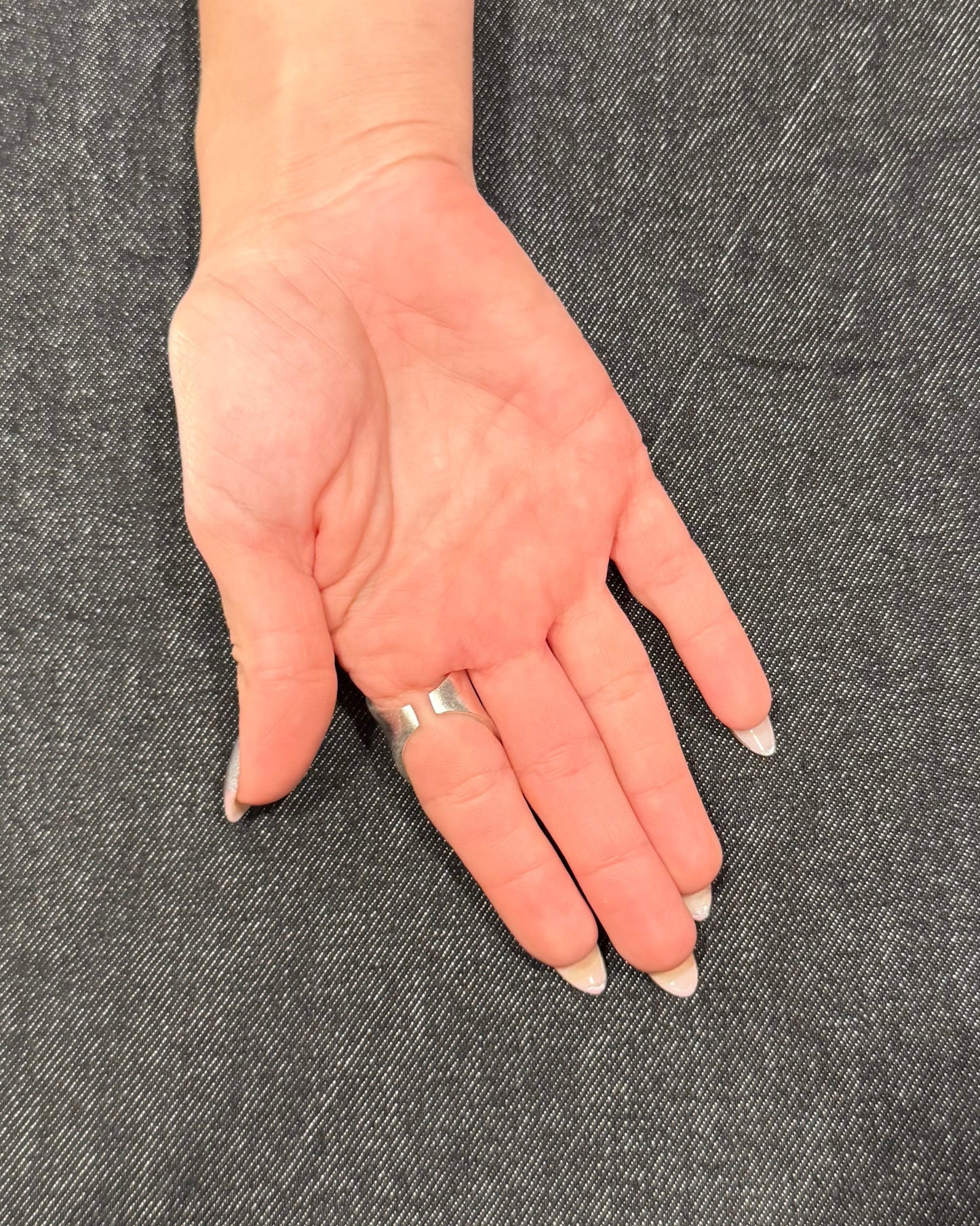 Curated vintage silver ring