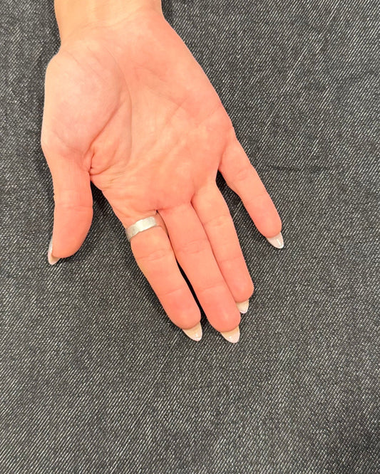 Curated vintage silver ring
