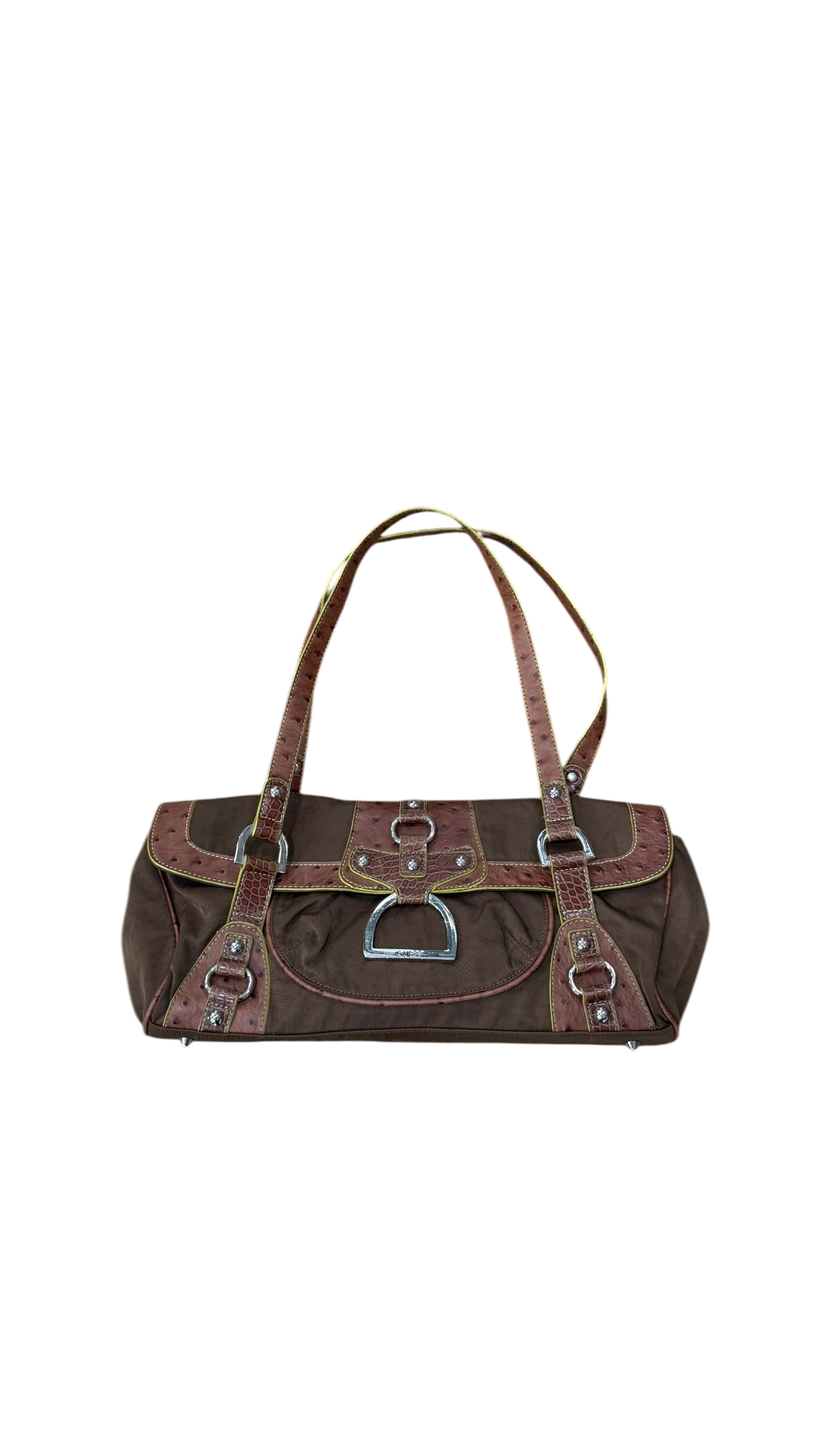 Guess Western Buckle Shoulder Bag