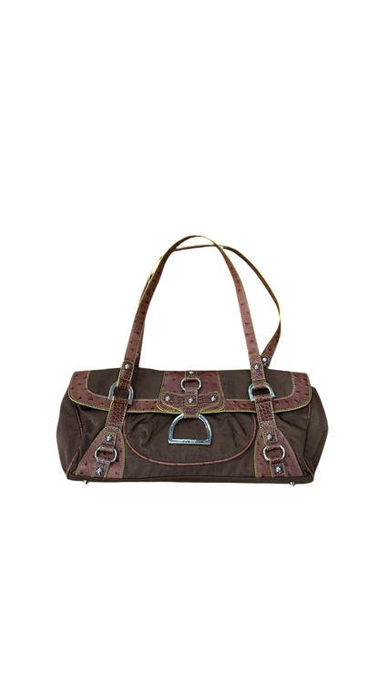 Guess Western Buckle Shoulder Bag