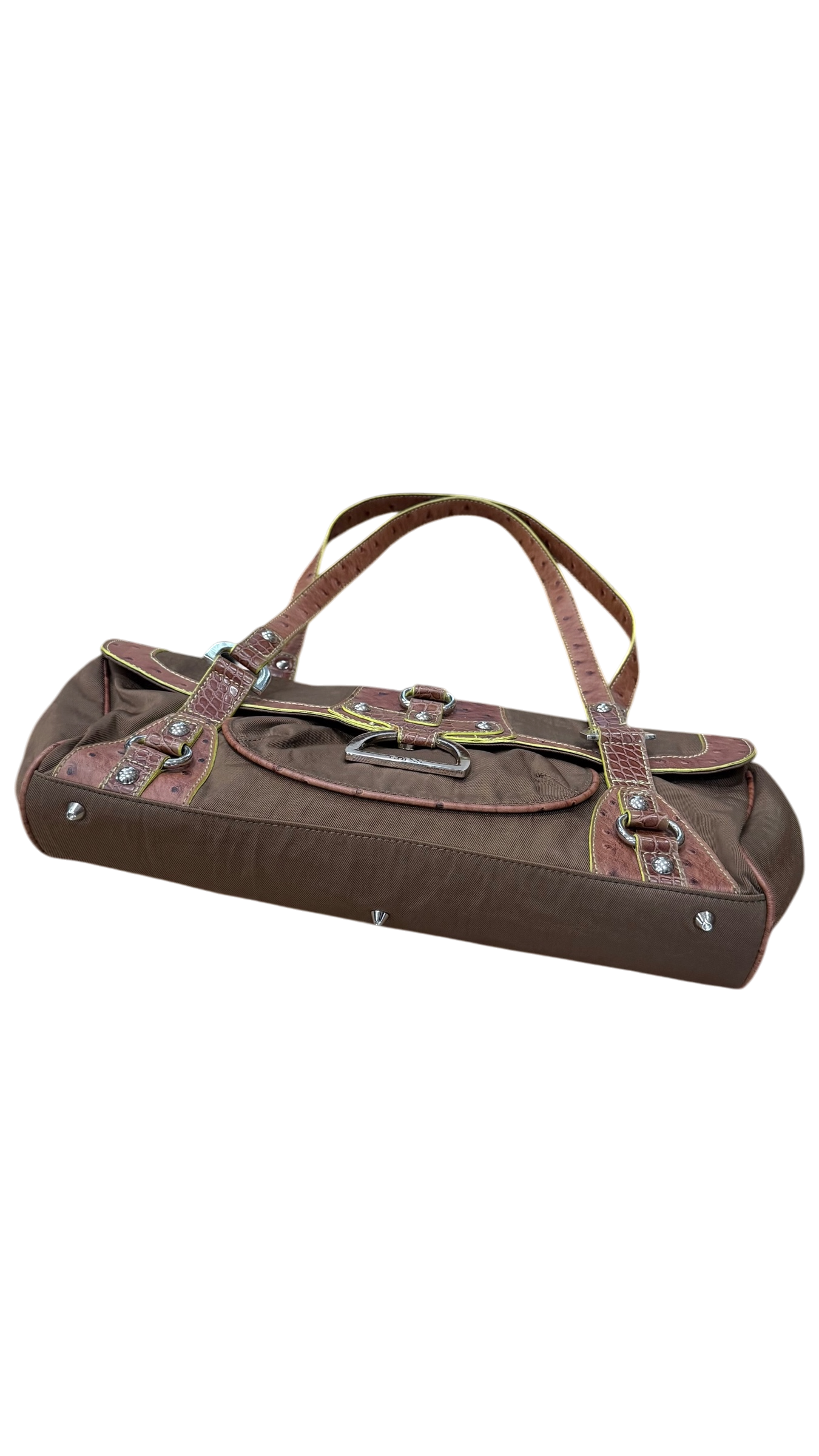 Guess Western Buckle Shoulder Bag