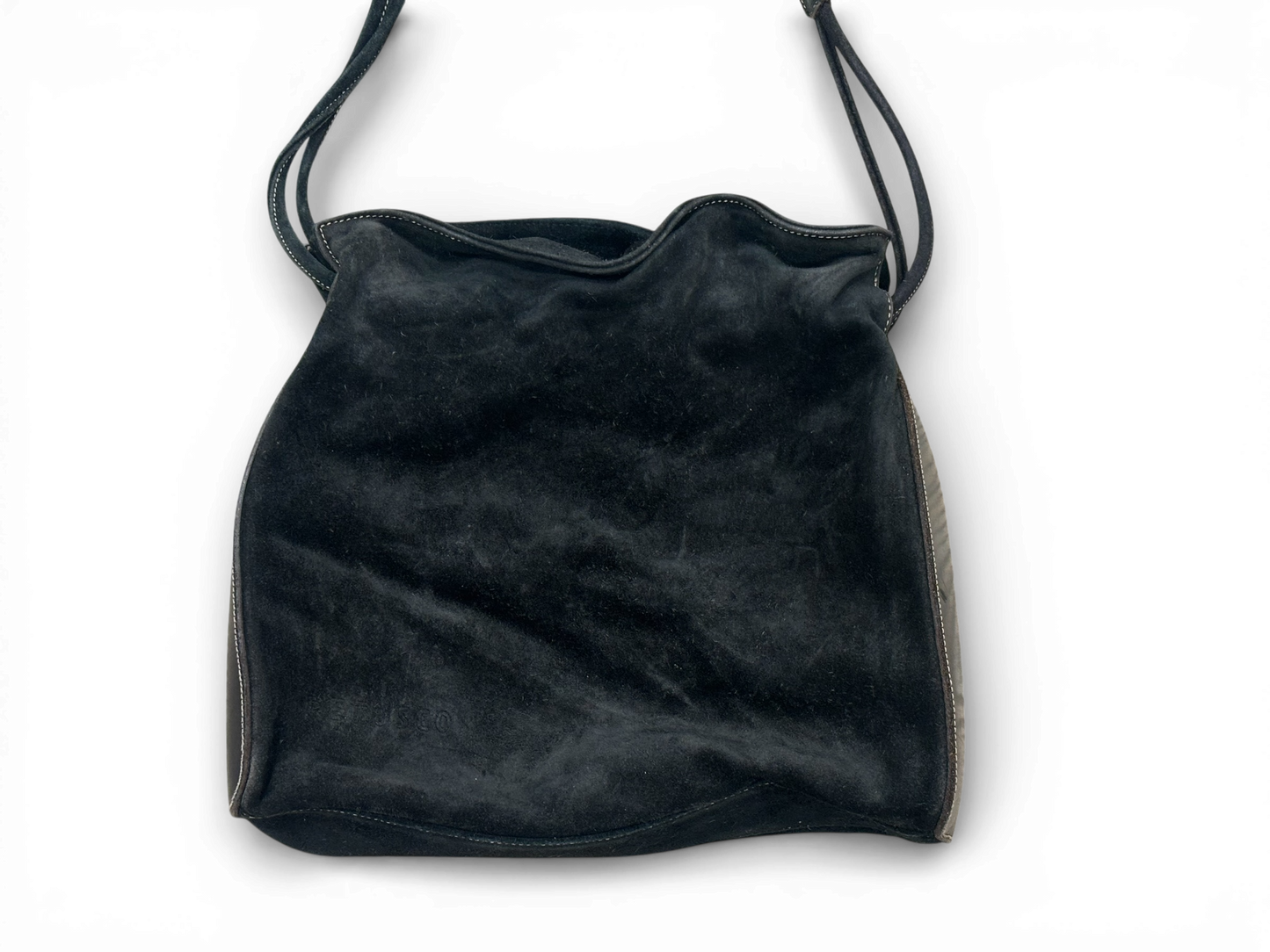 Black Velvet Crossbody Bag – Minimal Timeless Piece