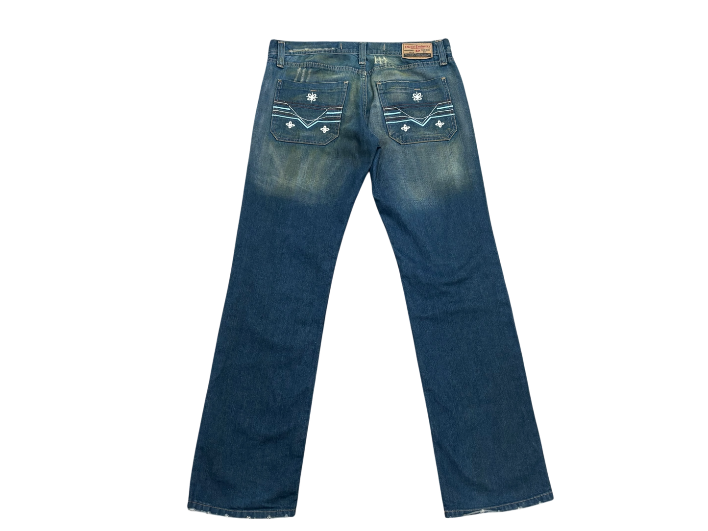 Diesel Low Rise Washed Jeans – Y2K Fit