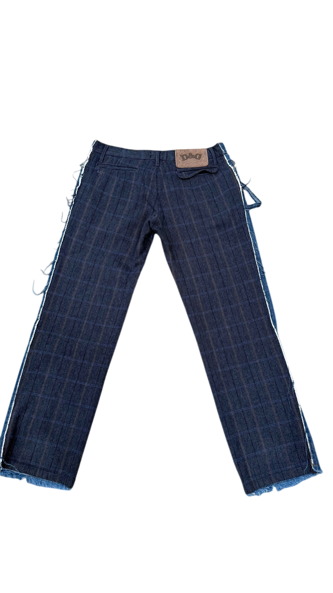 Dolce & Gabbana Low Rise Patchwork Denim Jeans
