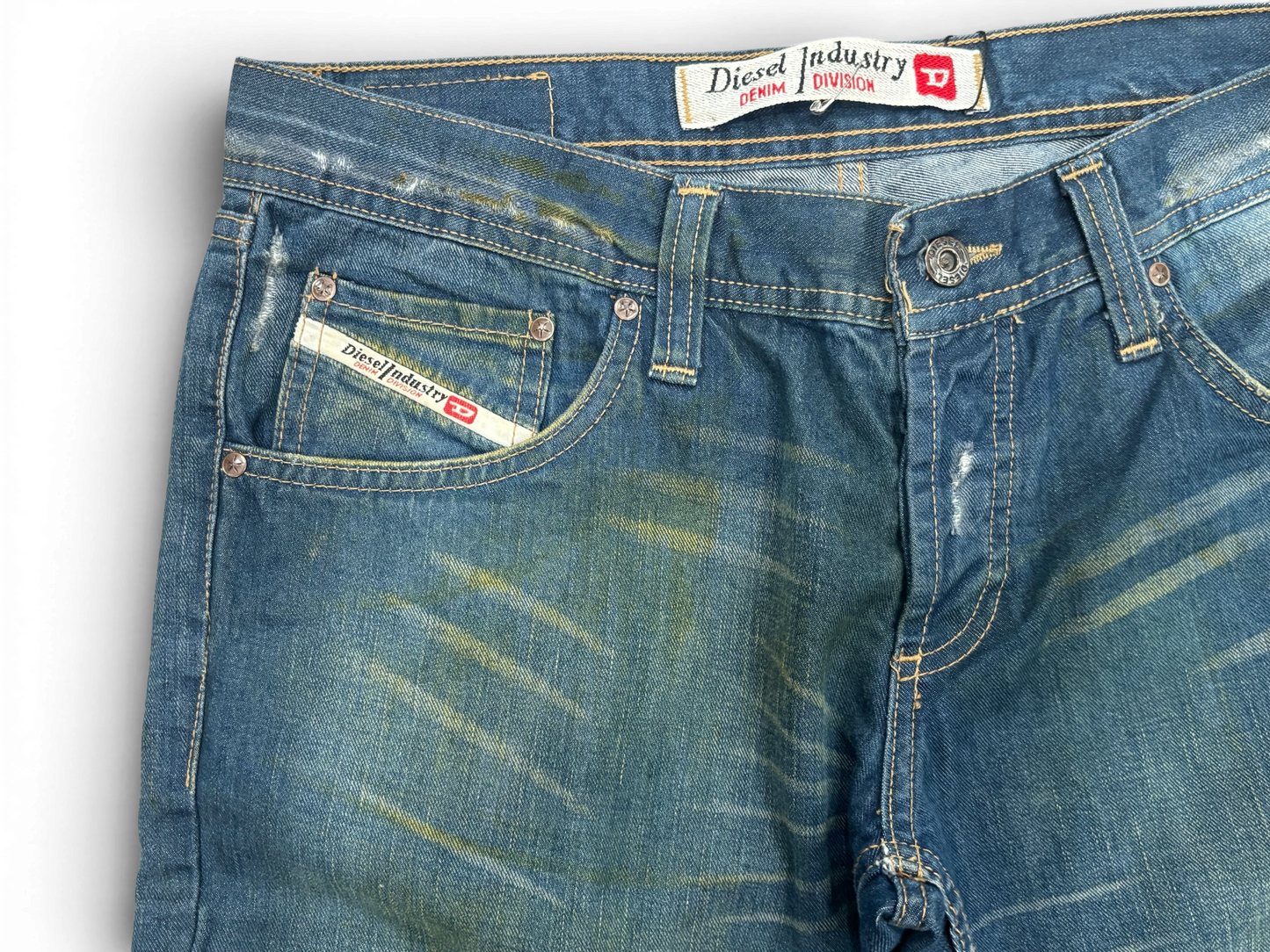 Diesel Low Rise Washed Jeans – Y2K Fit