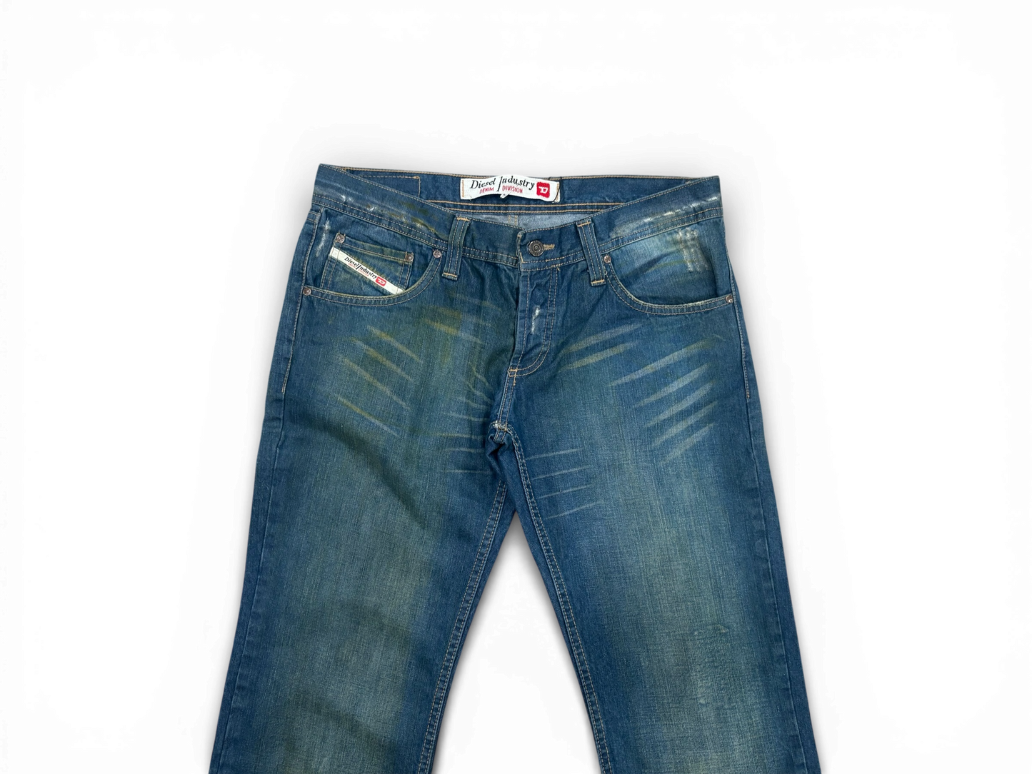 Diesel Low Rise Washed Jeans – Y2K Fit
