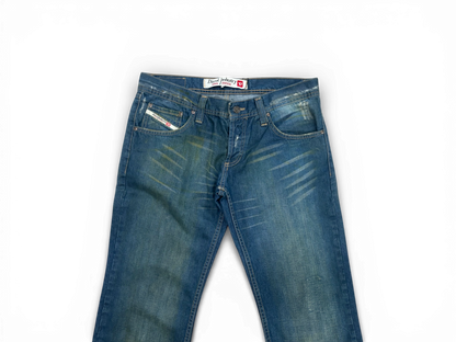 Diesel Low Rise Washed Jeans – Y2K Fit
