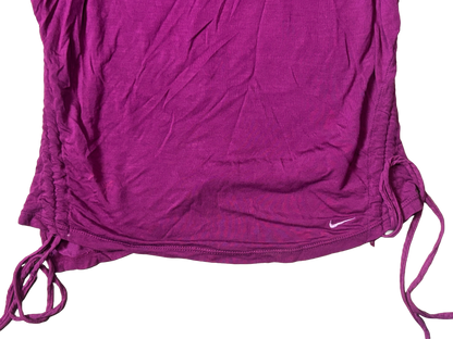 Nike Magenta Long Sleeve Adjustable Top