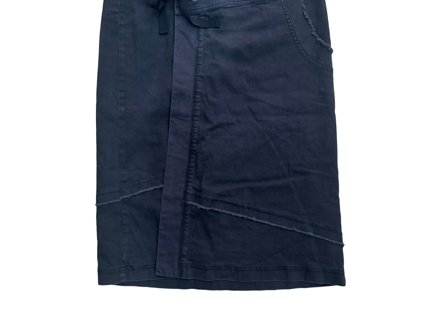 Adjustable Wrap Denim Skirt – Y2K Utility